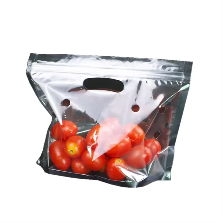 শাকসব্জী ব্যাগ পরিষ্কার করুন