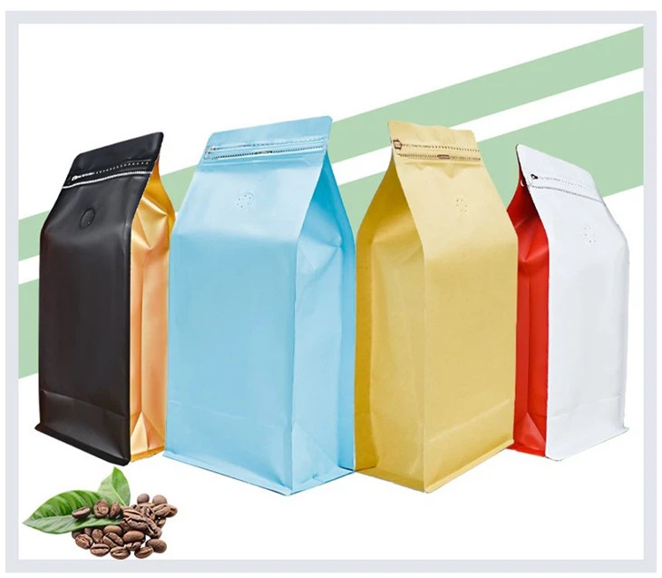 জিপার সহ লেমিনেটেড ক্রাফ্ট পেপার ব্যাগ