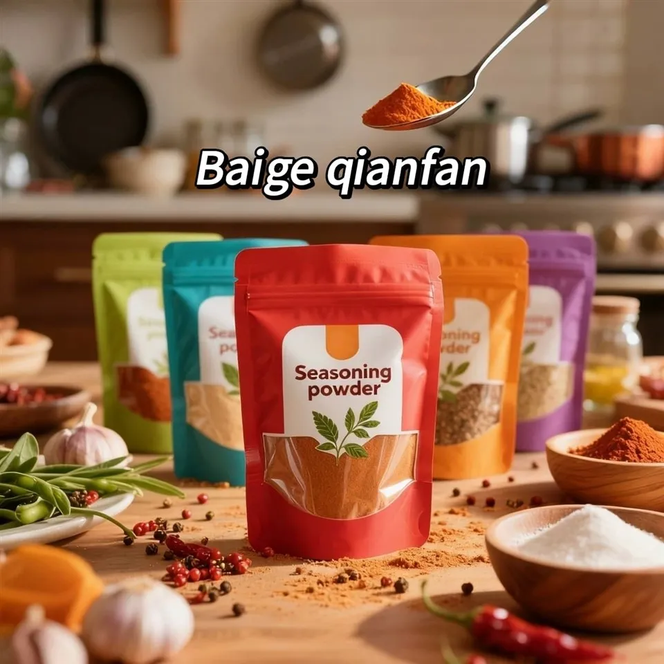 মশলা সিজনিং স্ট্যান্ড আপ পাউচ